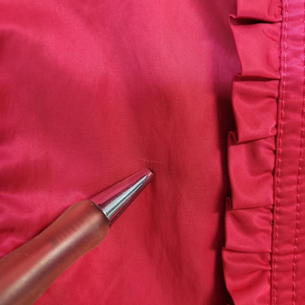 White House Black Market Watermelon Barbie Pink Utility Jacket, Size 6 Spring - Picture 4 of 9